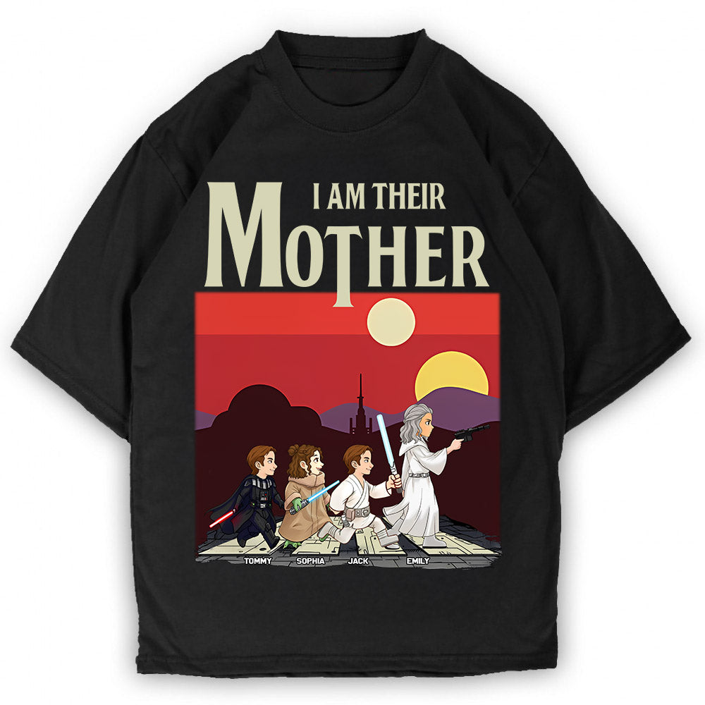 I Am Their Mother - Personalized Shirt For Mom Vr1 Pt99