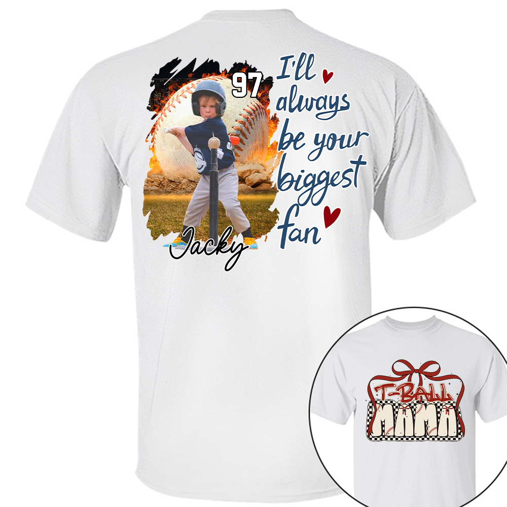 T-Ball Mom Shirt, Personalized T-Ball Shirt, Gift For T-Ball Lover A2110 Tu20