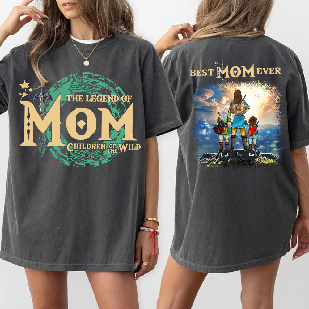 Personalized The Legend Of Mom Zelda Mom Shirt - Mother's Day & Birthday Gift For Mother N3005