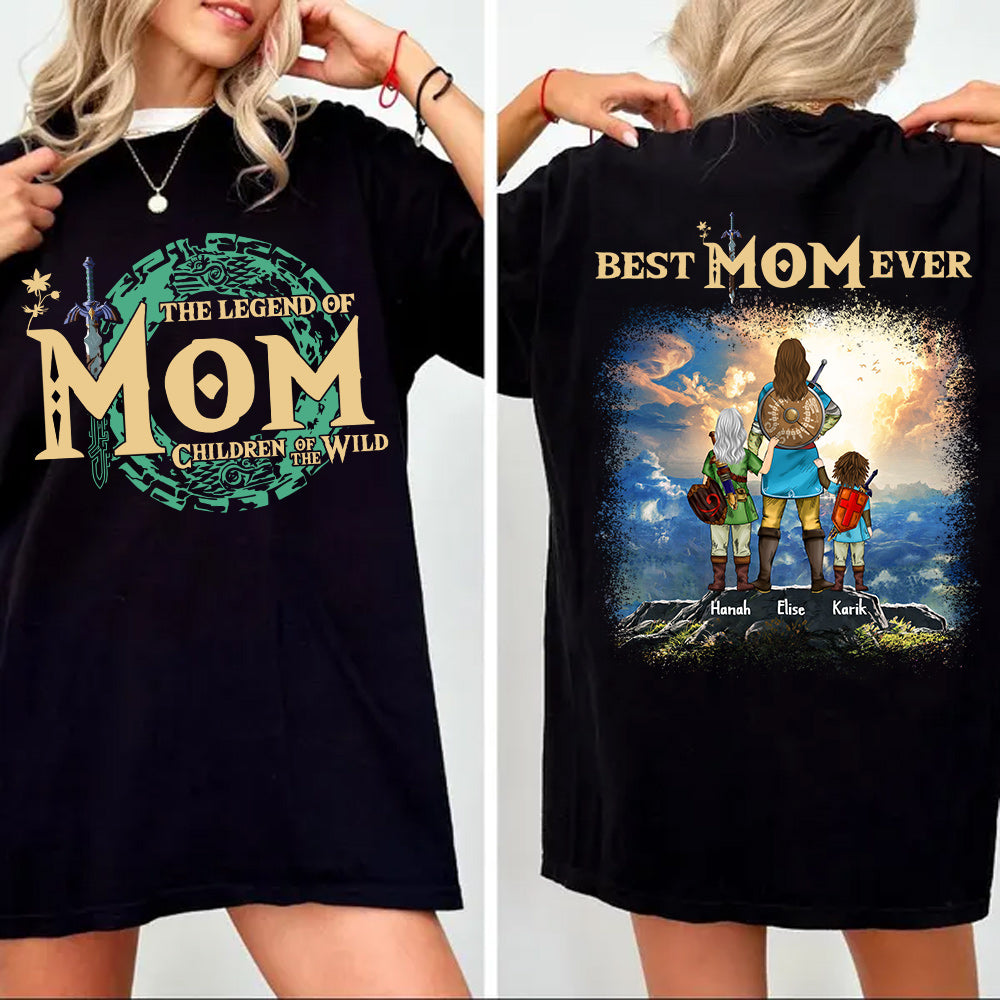 Personalized The Legend Of Mom Zelda Mom Shirt - Mother's Day & Birthday Gift For Mother N3005