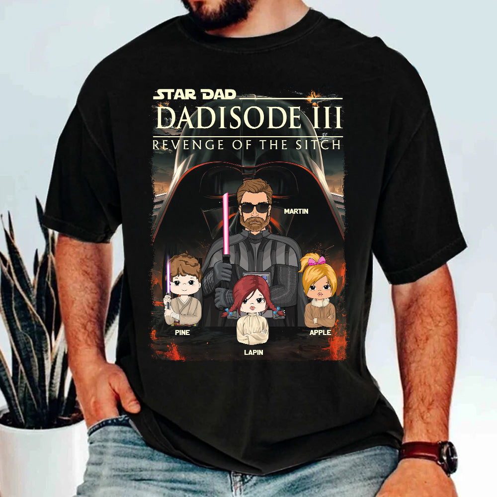 Dad³ – Revenge of The Sitch Personalized Shirt For Dad Tu20