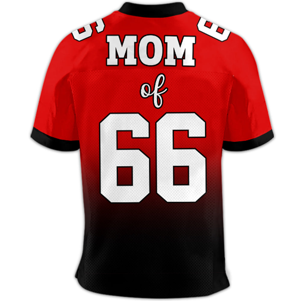 I'll Be Your Biggest Fan, Gradient Custom Football Jersey, Gift For Football Mom, Family, Football Lovers A2110 Hv01
