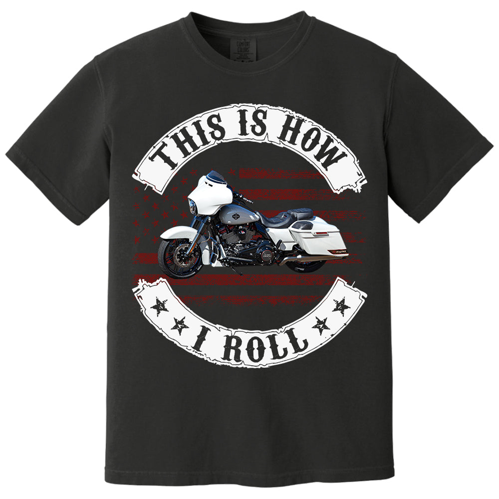 This Is How I Roll - Personalized Upload Vehicle Photo For Biker Hv01