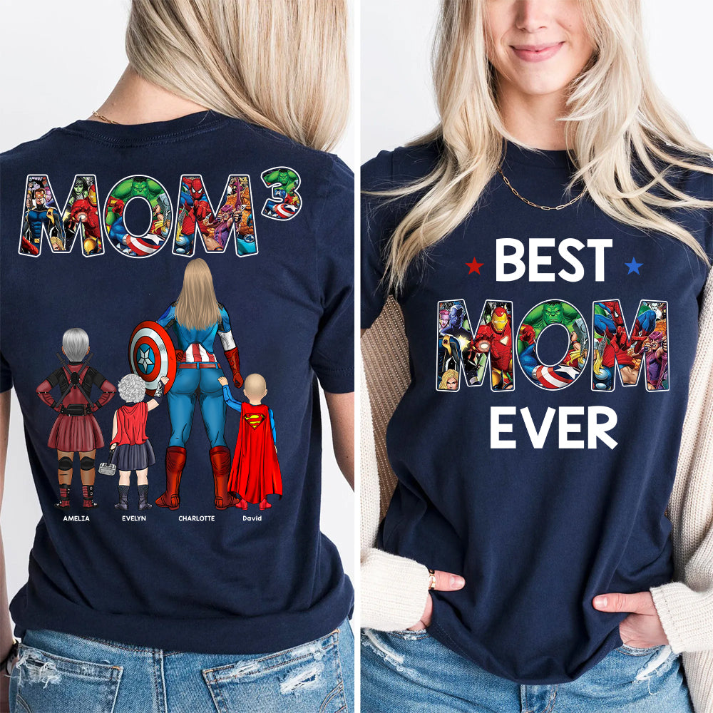 Best Mom Ever - Personalized Shirt Gifts For Mom Hv01