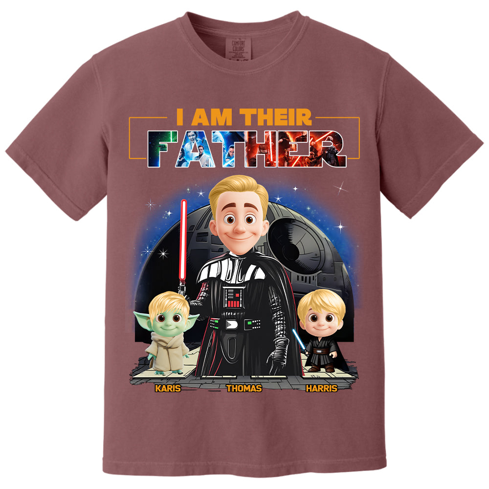I Am Their Father, Custom Shirt For Dad, Father's Day Gift New Art T1807 Nh00