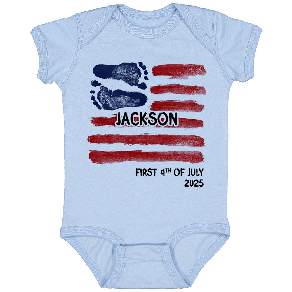 Born To Sparkle And Shine - Personalized Custom Baby Onesie Tm01