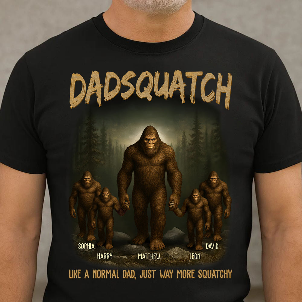 Custom Grandpasquatch Like A Normal Grandpa Bigfoot Shirt N3005 VH01