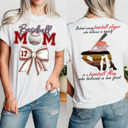 Personalized Baseball Shirt, Baseball Mom, Gift For Baseball Lover, A2110 Pt99