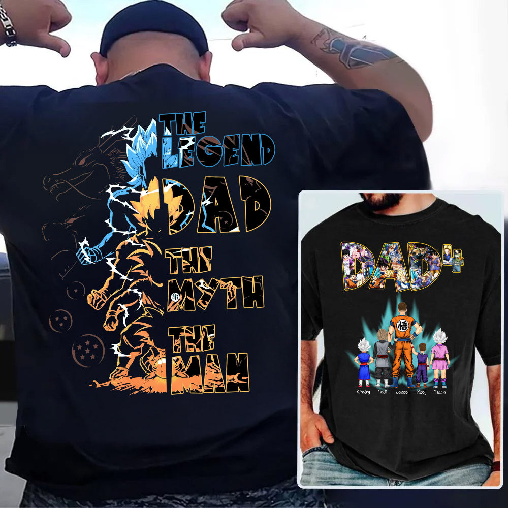 Personalized Shirt Gift For Dad, Custom Father's Day Gifts For Dad T1807 pt99