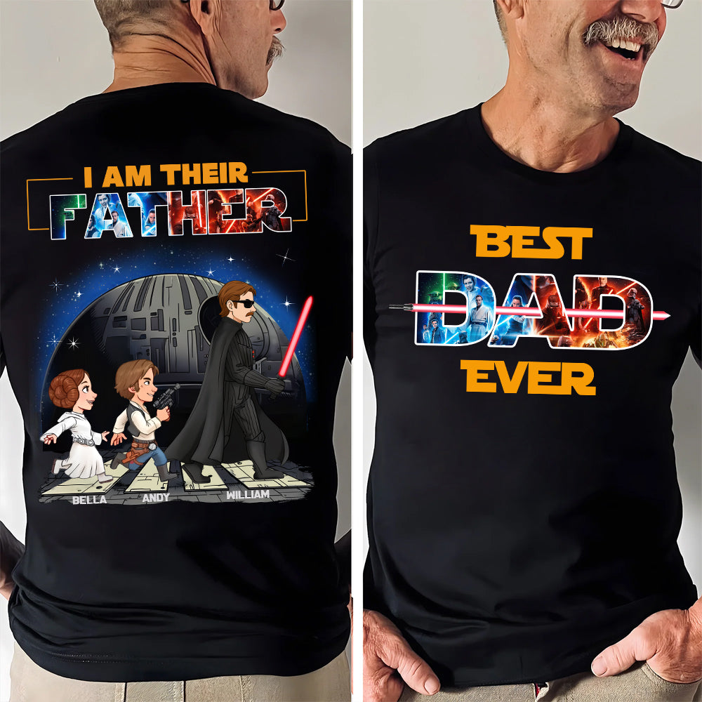 I Am Their Father - Personalized Shirt Gift For Dad, Father's Day T1807 Tm01
