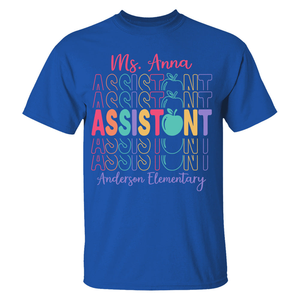 Teacher Back To School Shirt Personalized School Spirit Gift Ph99