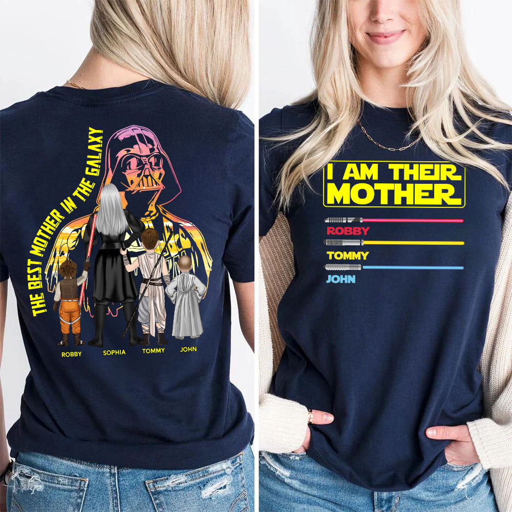 I Am Their Mother - Personalized Shirt For Mom pt99