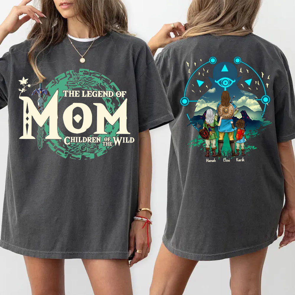 Custom Legend Of Mom Children Of The Wild Shirt - N3005 VH01