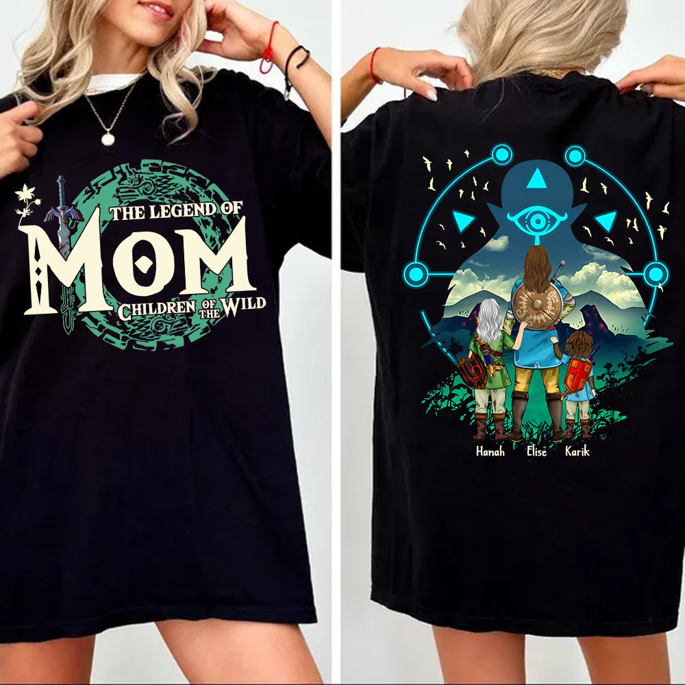 Custom Legend Of Mom Children Of The Wild Shirt - N3005 VH01