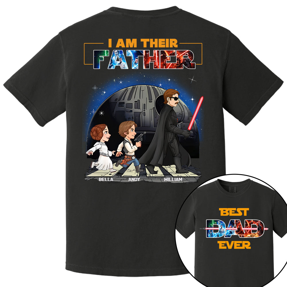 I Am Their Father - Personalized Shirt Gift For Dad, Father's Day T1807 Tm01