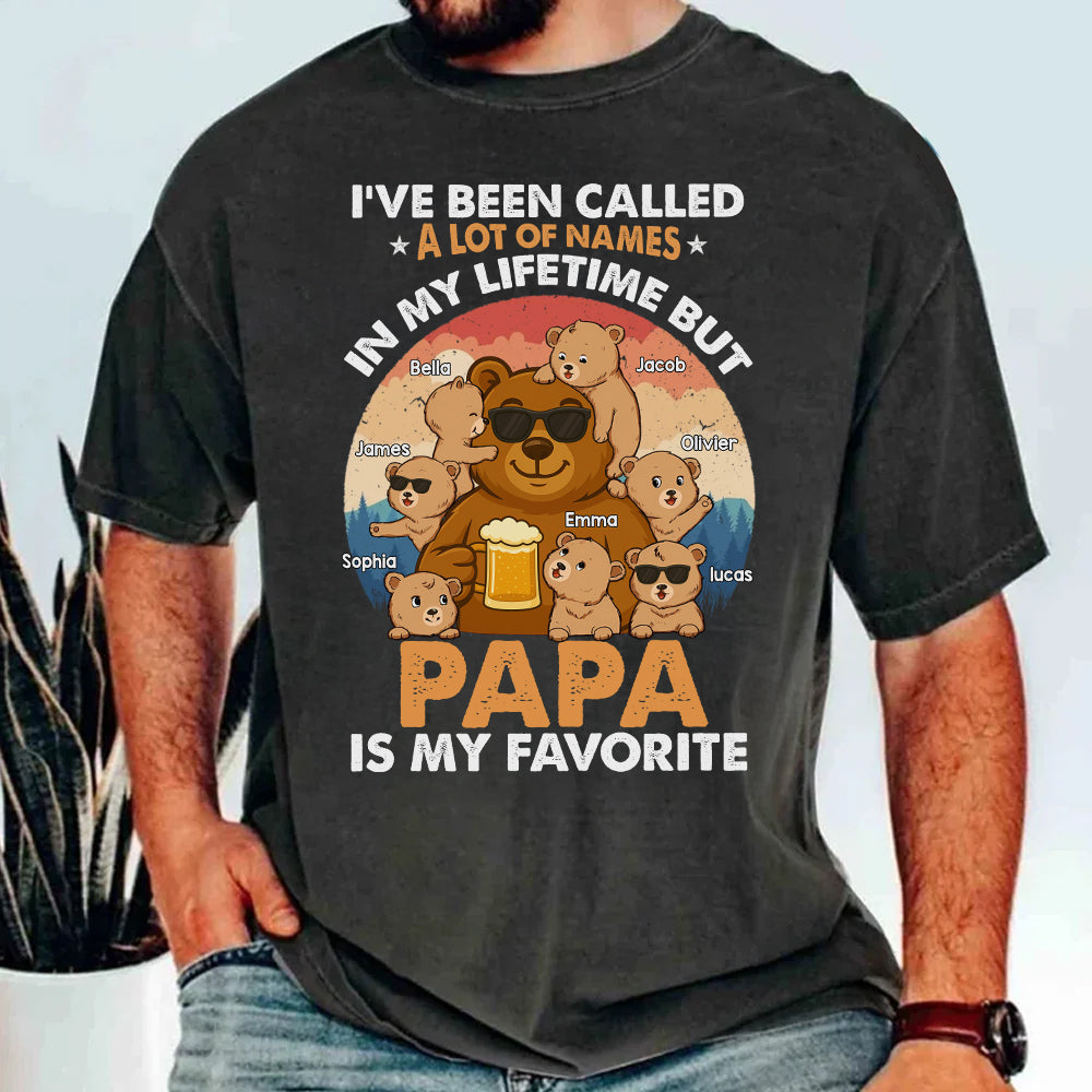 I've Been Called Shirt,  Personalized Papabear Shirt, Gift For Dad, Grandpa A2110 - NV01