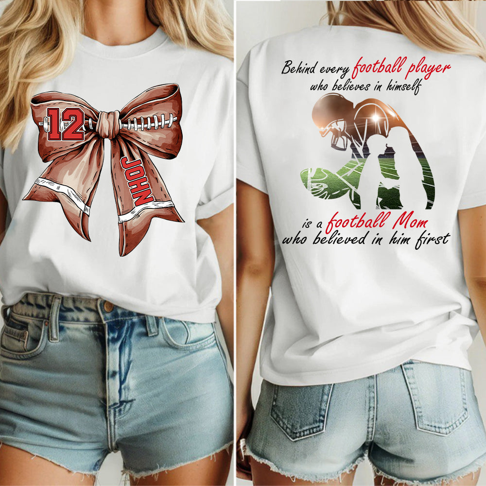 Football Mom Shirt, Personalized Football Shirt, Gift For Football Lover Vr2 A2110 Hv01