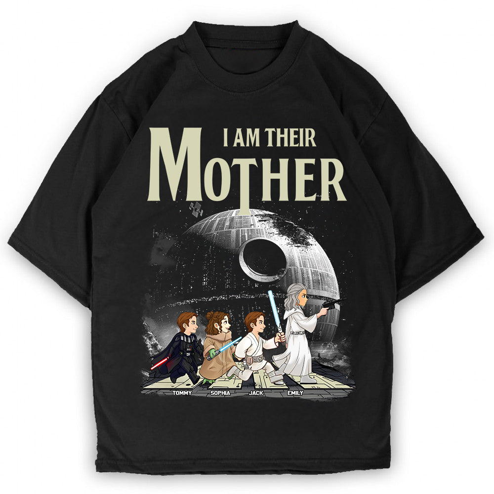 I Am Their Mother - Personalized Shirt For Mom Vr2 Pt99