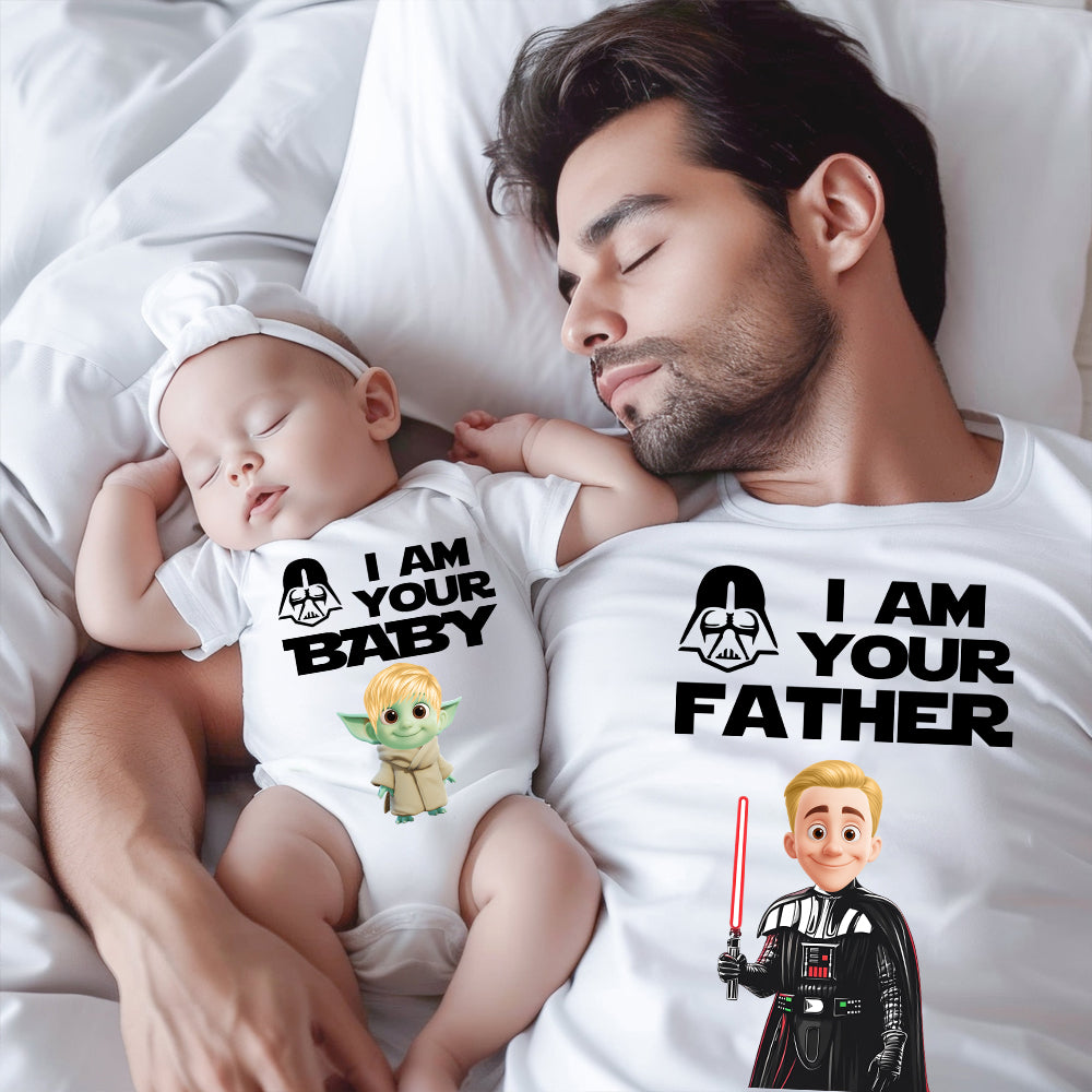 Cosmic Dad And Sidekick Dad & Me Matching Shirts Vr3 Nh00