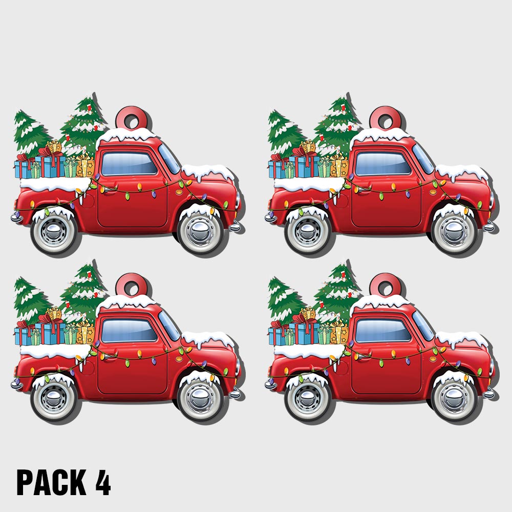 Loads Of Love, Personalized Christmas Shaped Kids Ornament TRHN