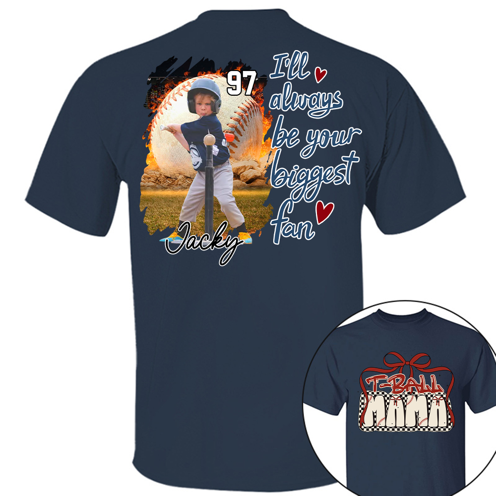 T-Ball Mom Shirt, Personalized T-Ball Shirt, Gift For T-Ball Lover A2110 Tu20