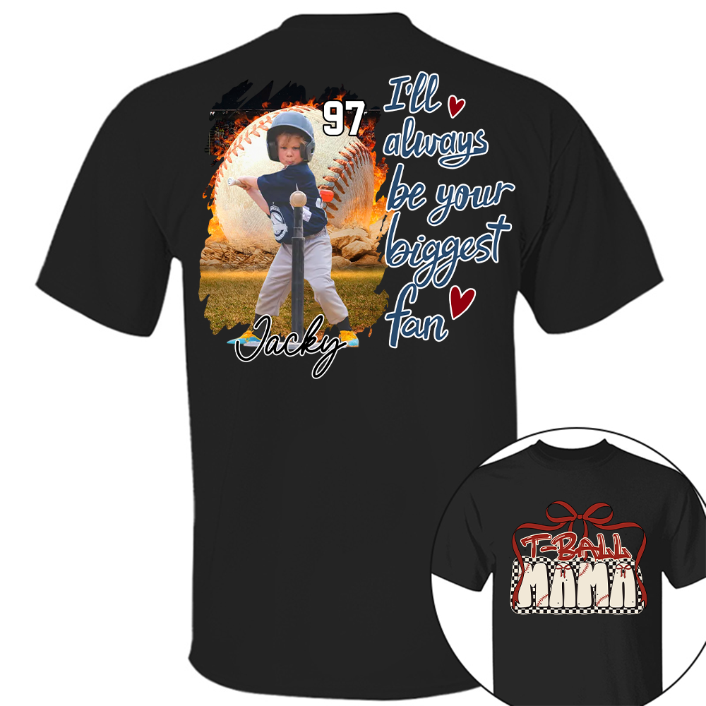 T-Ball Mom Shirt, Personalized T-Ball Shirt, Gift For T-Ball Lover A2110 Tu20