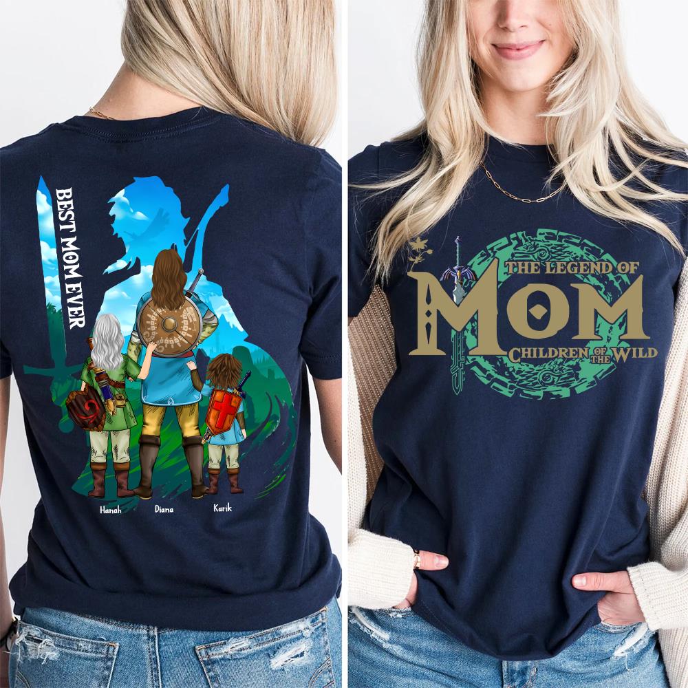 Personalized The Legend of Mom Children Of The Wild- Best Mom Ever Shirt - Mother's Day 2025