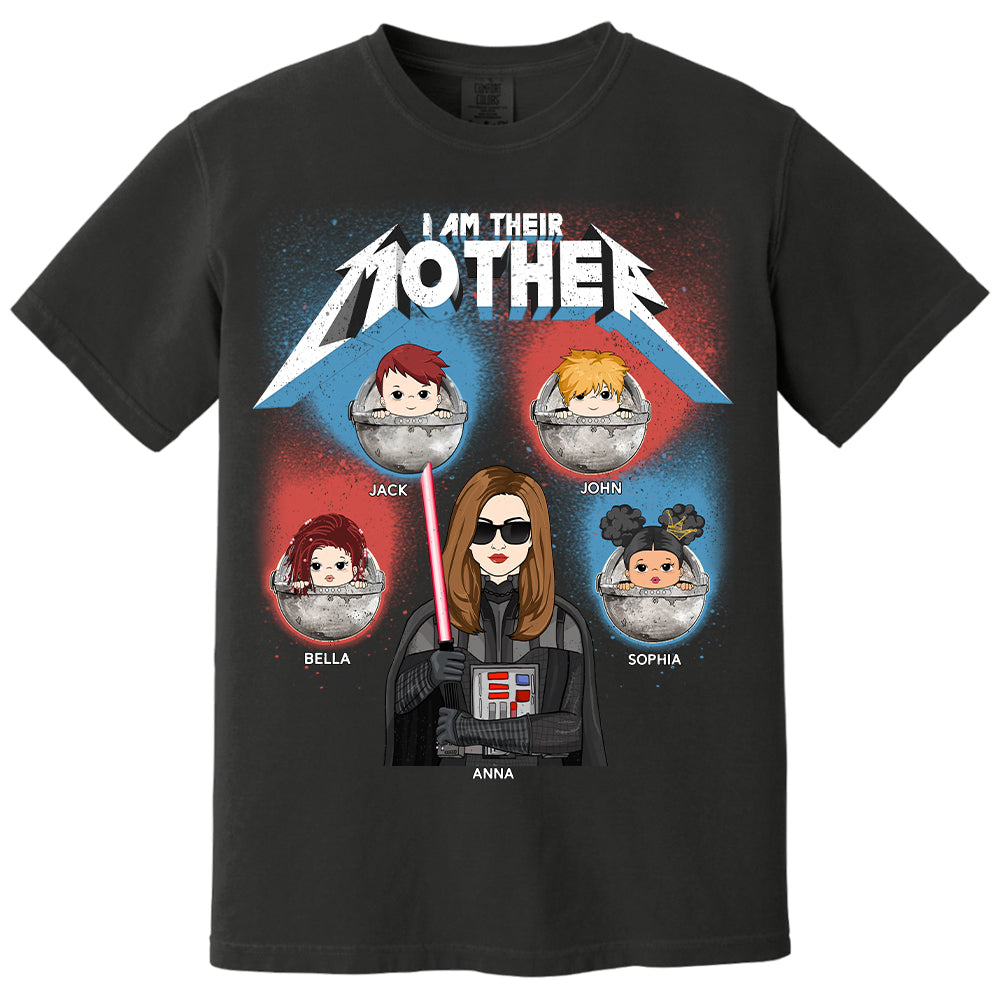 I Am Their Mother - Personalized Shirt For Mom Custom Nickname With Kids Gift Hv01