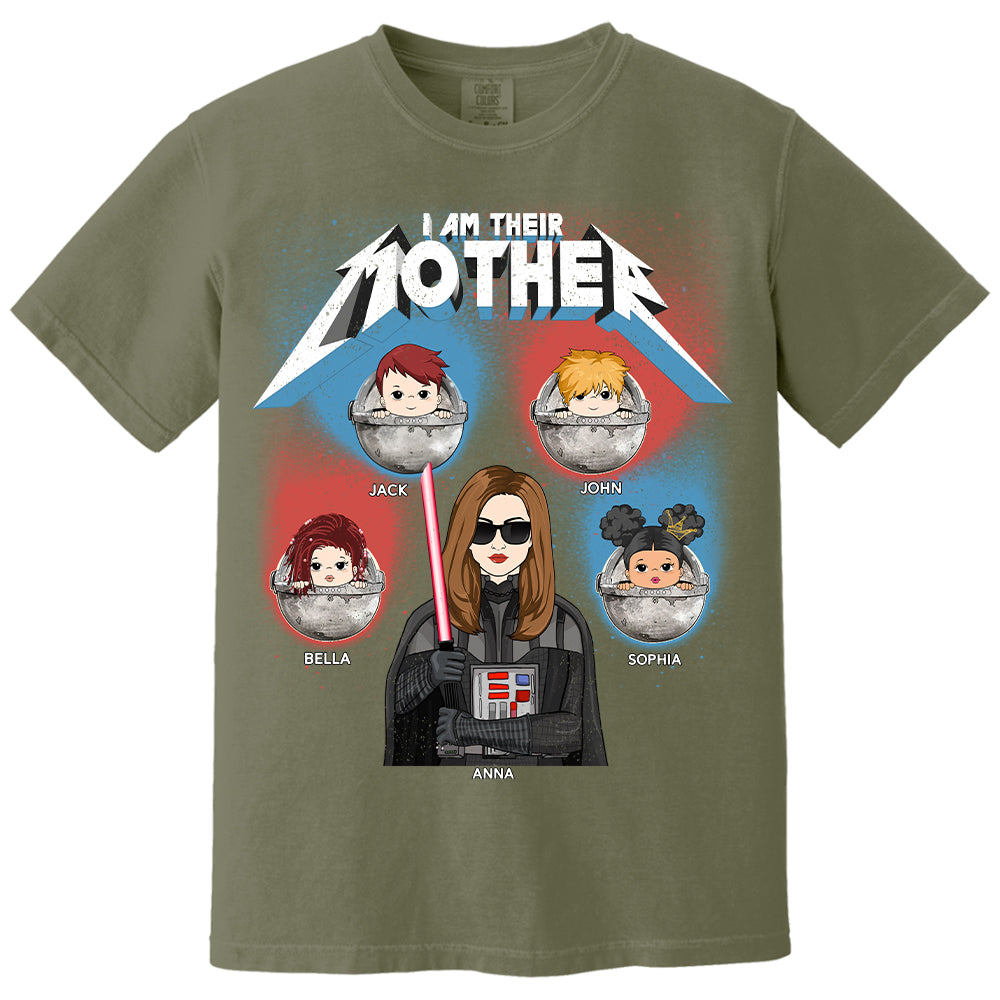 I Am Their Mother - Personalized Shirt For Mom Custom Nickname With Kids Gift Hv01