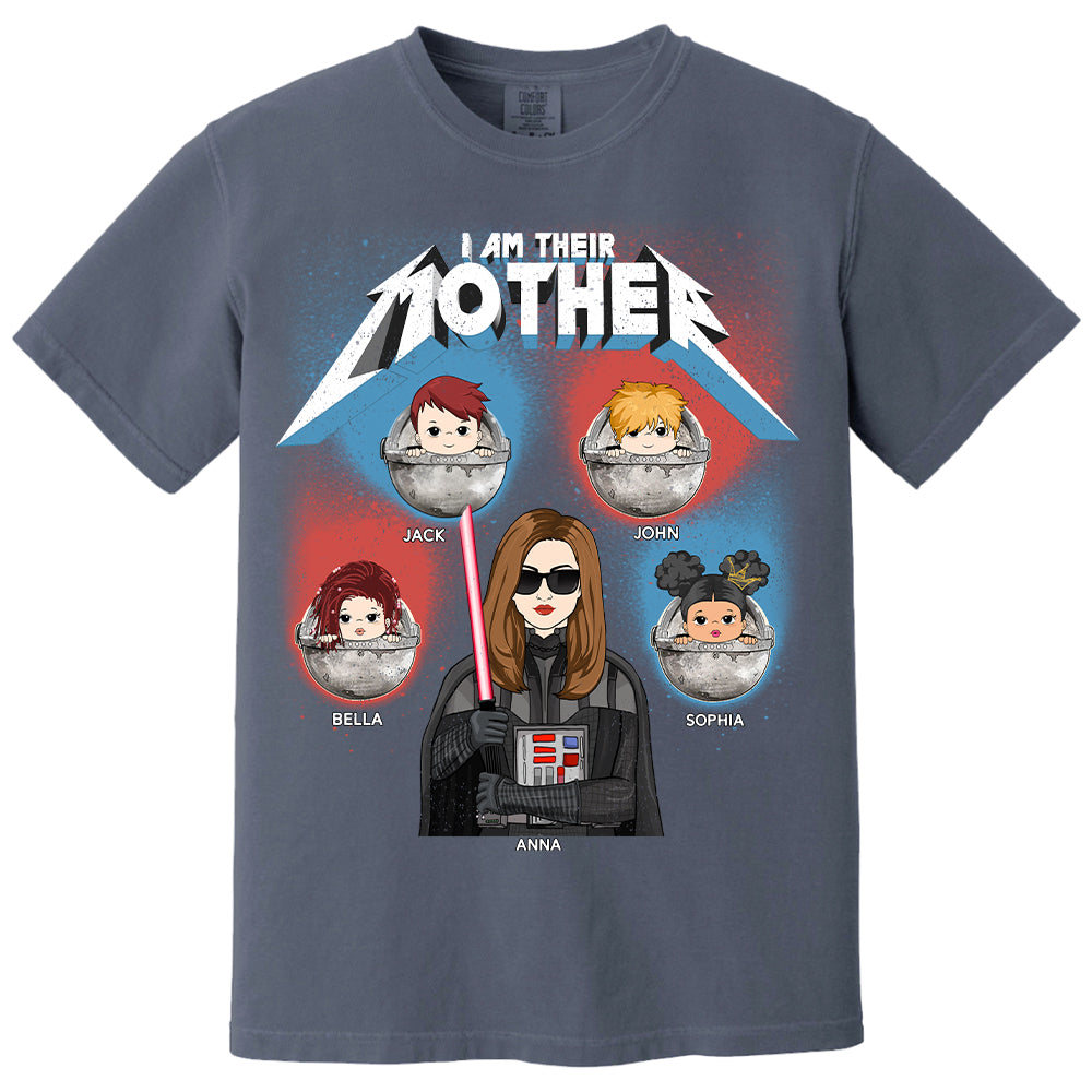 I Am Their Mother - Personalized Shirt For Mom Custom Nickname With Kids Gift Hv01