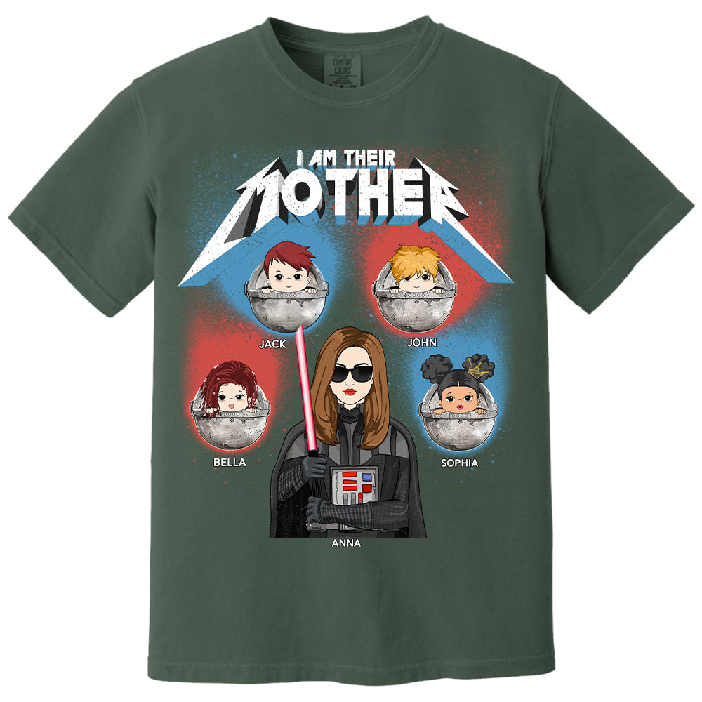 I Am Their Mother - Personalized Shirt For Mom Custom Nickname With Kids Gift Hv01