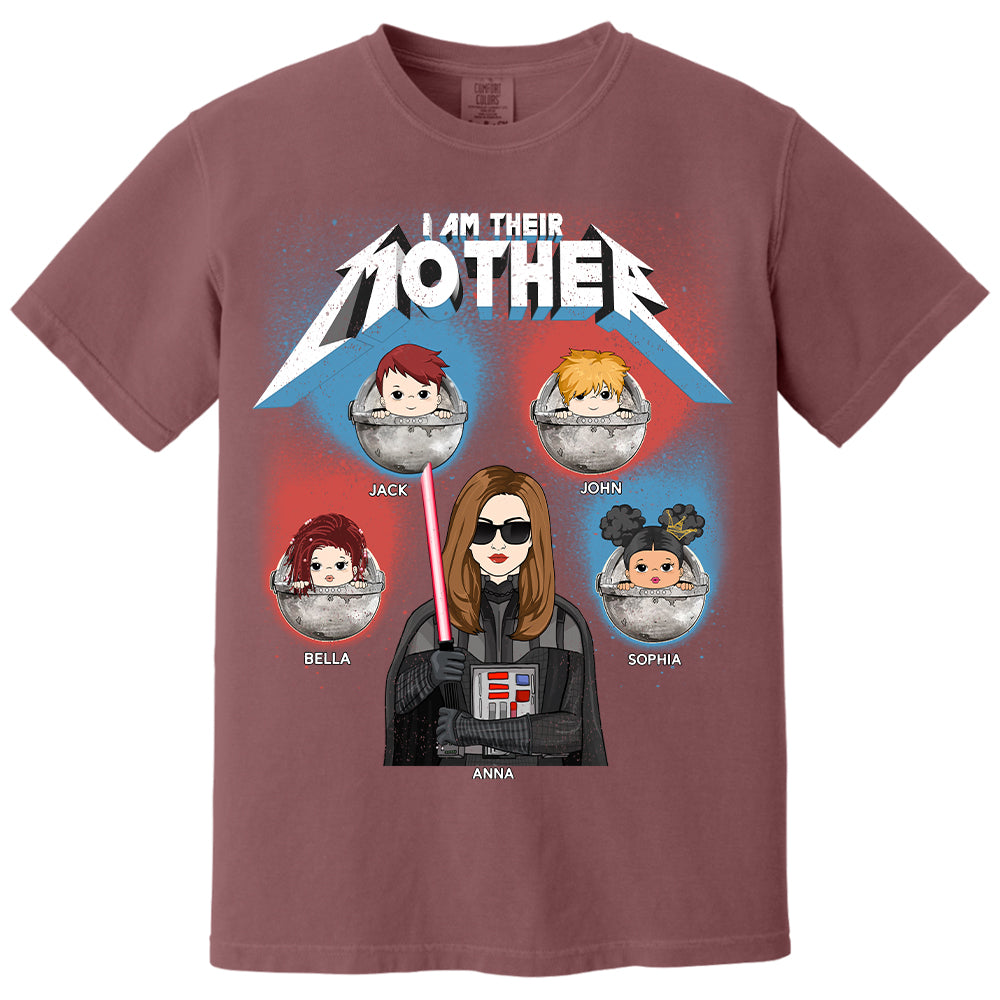 I Am Their Mother - Personalized Shirt For Mom Custom Nickname With Kids Gift Hv01