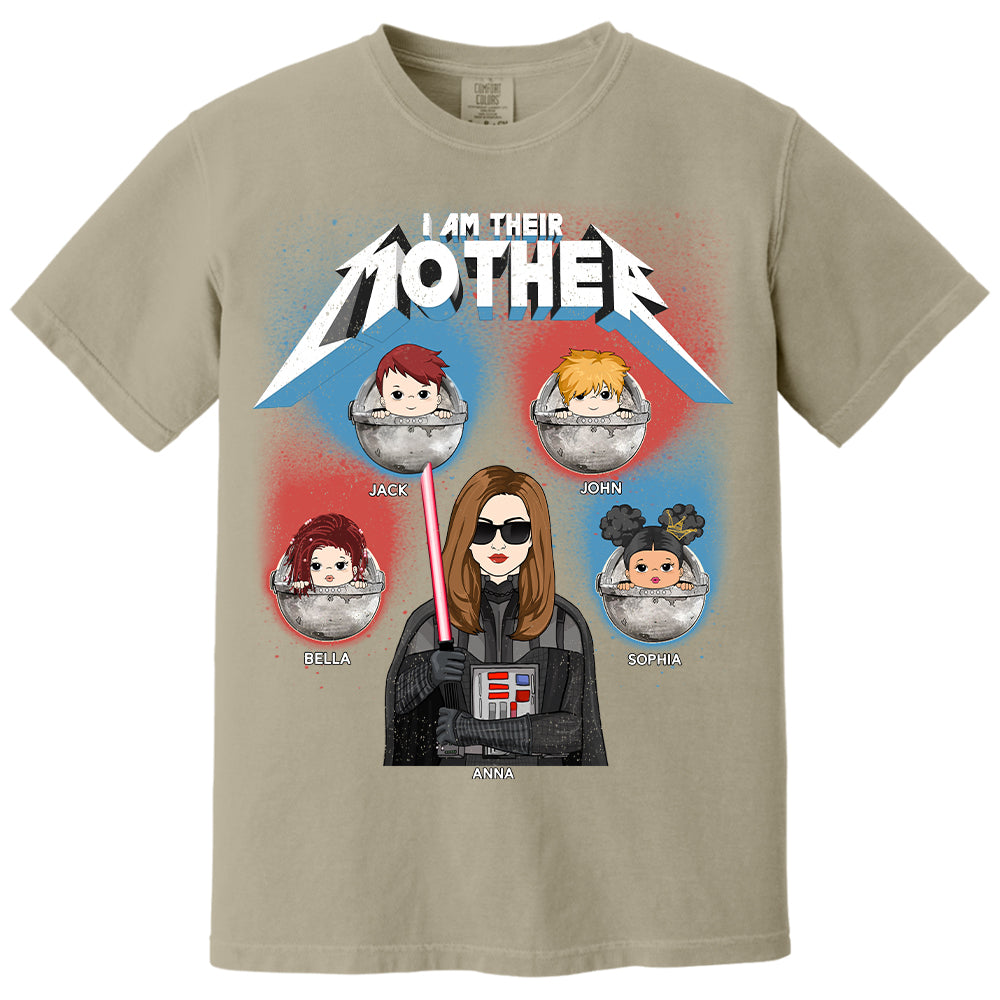 I Am Their Mother - Personalized Shirt For Mom Custom Nickname With Kids Gift Hv01