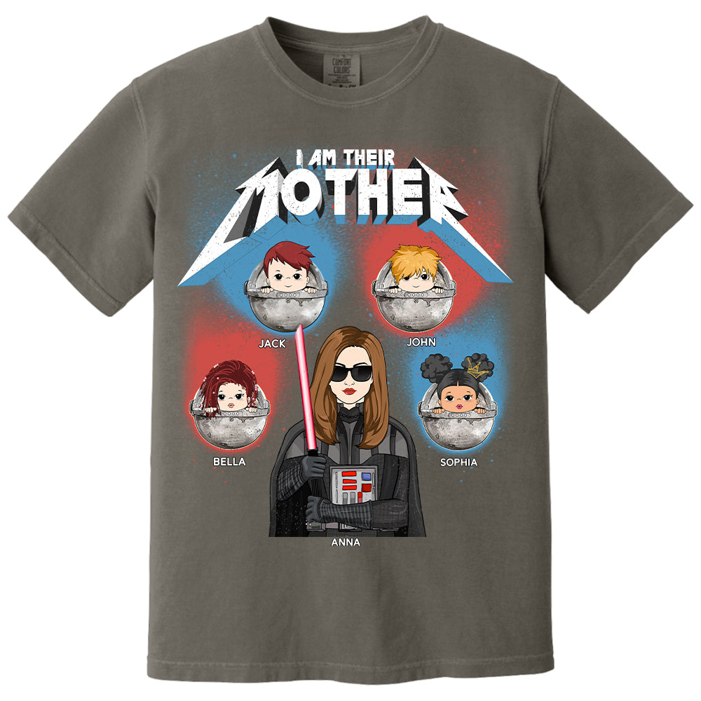 I Am Their Mother - Personalized Shirt For Mom Custom Nickname With Kids Gift Hv01