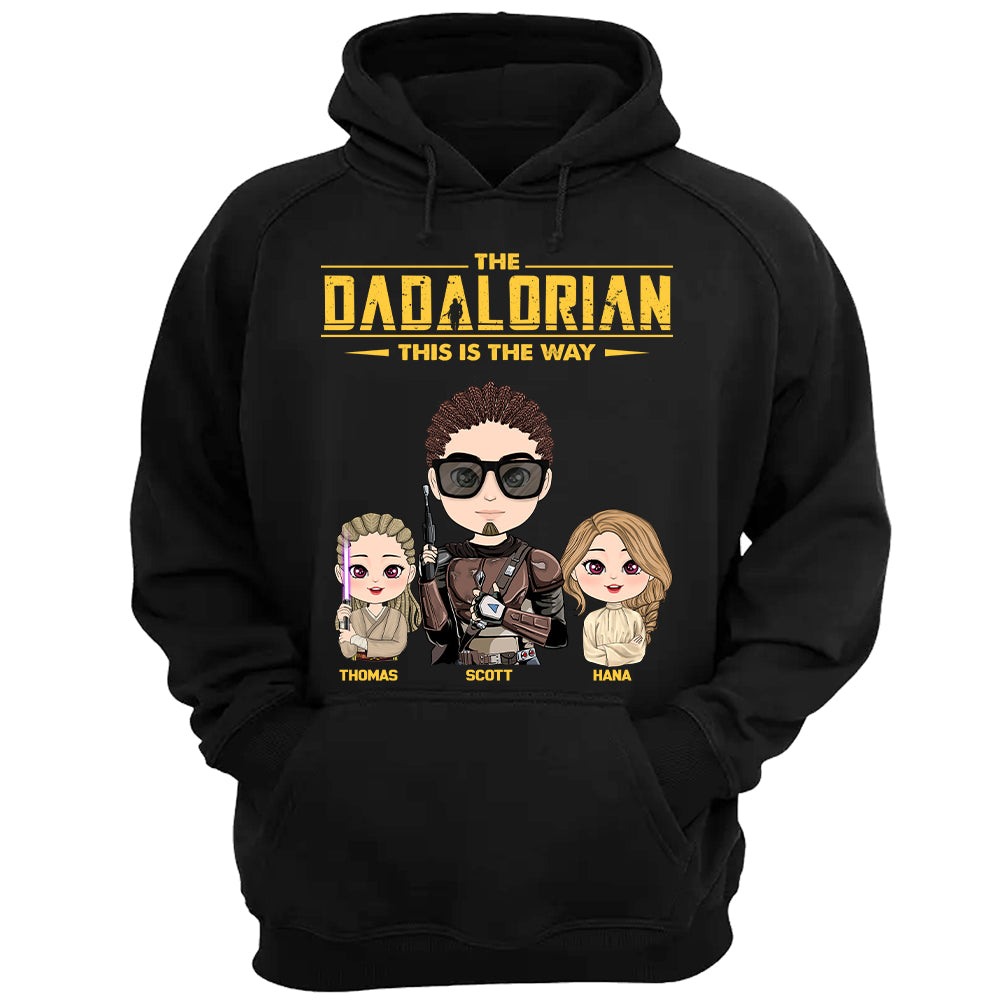 The Dadalorian This Is The Way Personalized Shirt Gift For Dad - Father's Day Gift - Birthday Gift For Him