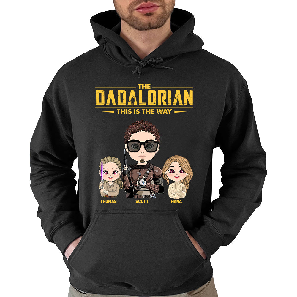 The Dadalorian This Is The Way Personalized Shirt Gift For Dad - Father's Day Gift - Birthday Gift For Him
