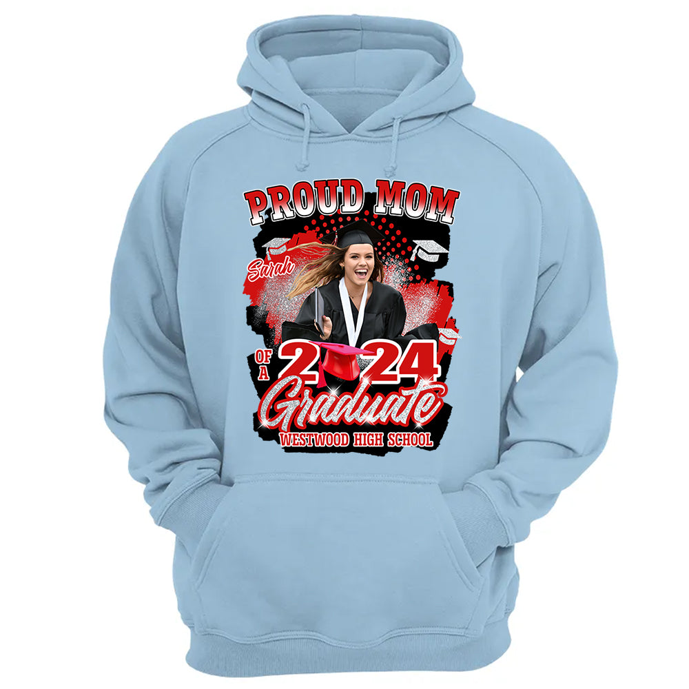 Personalized 2024 Graduate Shirt, Custom Photo For Family Member NH0299 Do99
