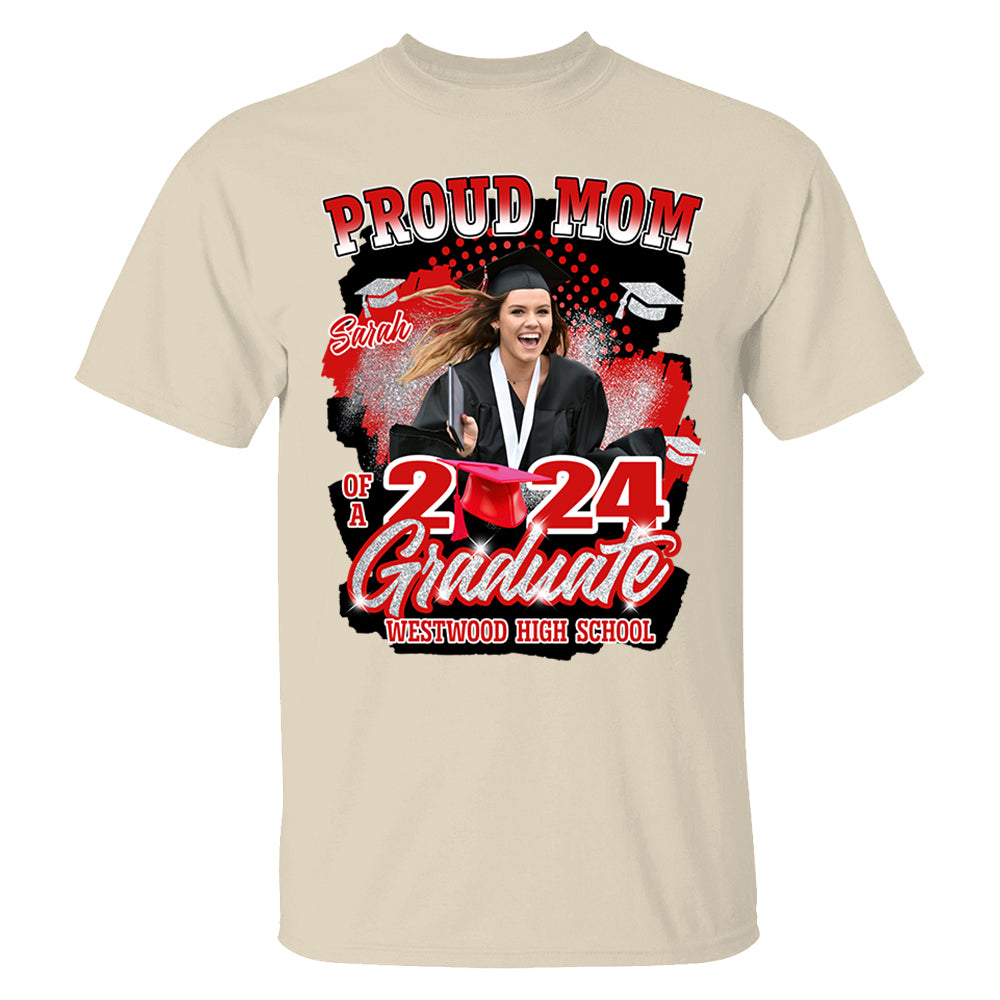 Personalized 2024 Graduate Shirt, Custom Photo For Family Member NH0299 Do99
