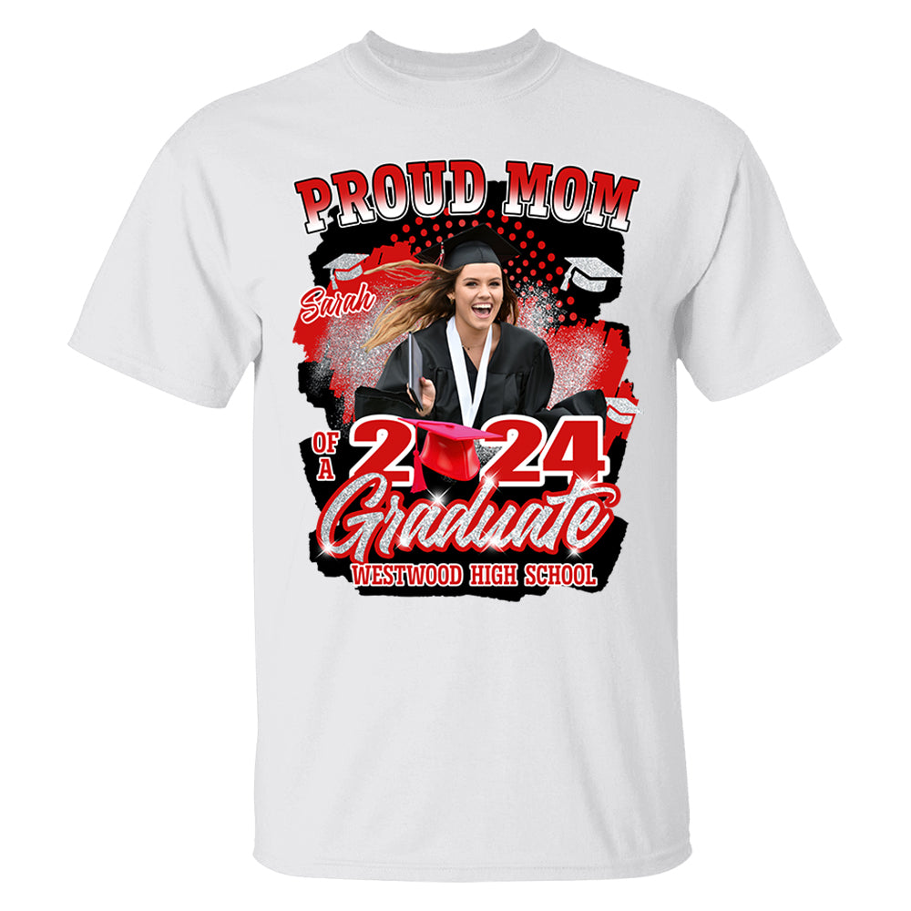 Personalized 2024 Graduate Shirt, Custom Photo For Family Member NH0299 Do99