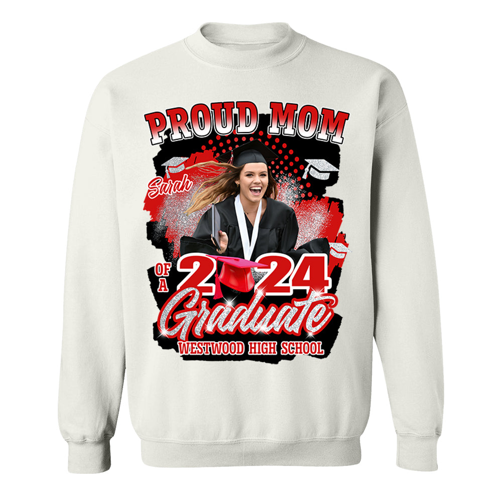 Personalized 2024 Graduate Shirt, Custom Photo For Family Member NH0299 Do99