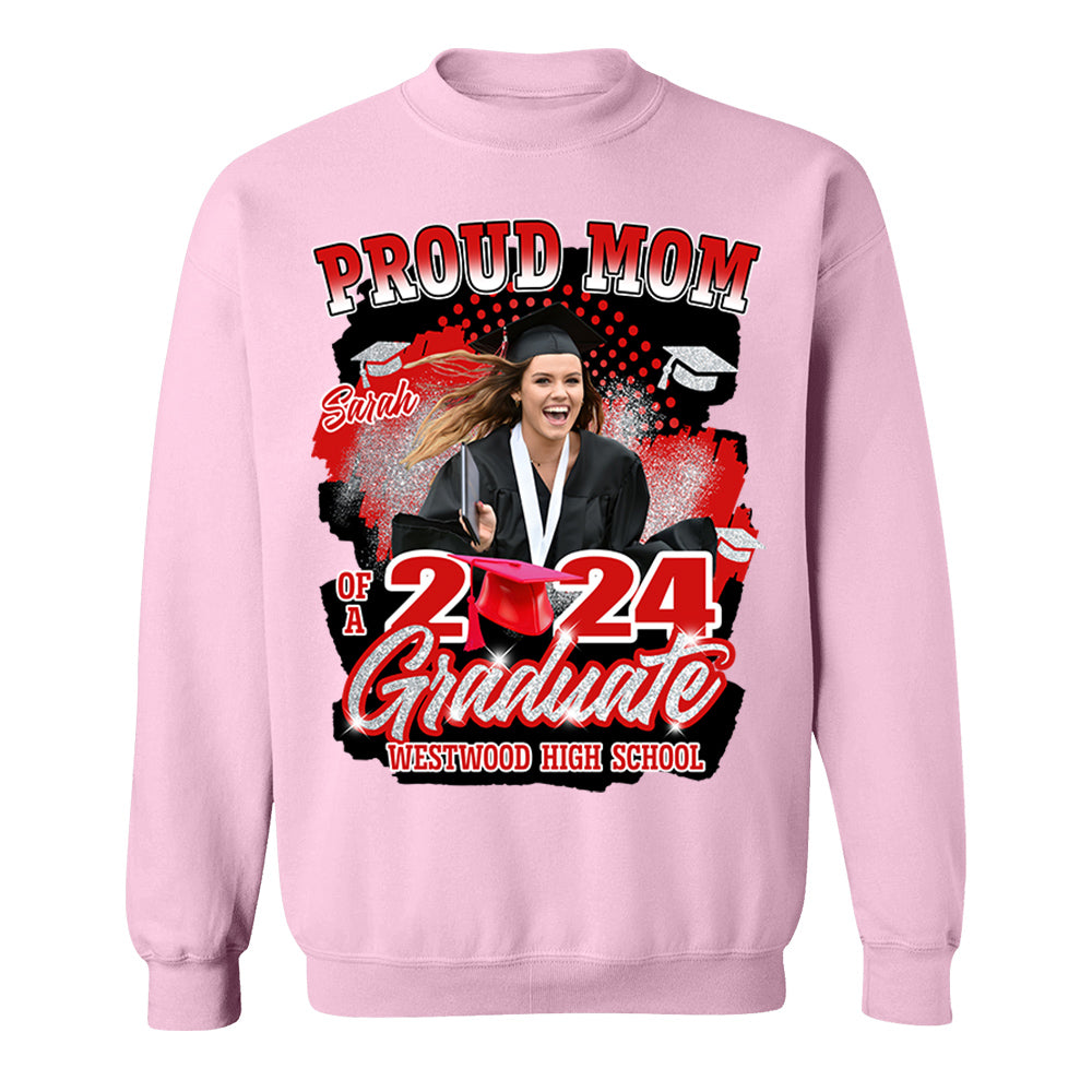 Personalized 2024 Graduate Shirt, Custom Photo For Family Member NH0299 Do99