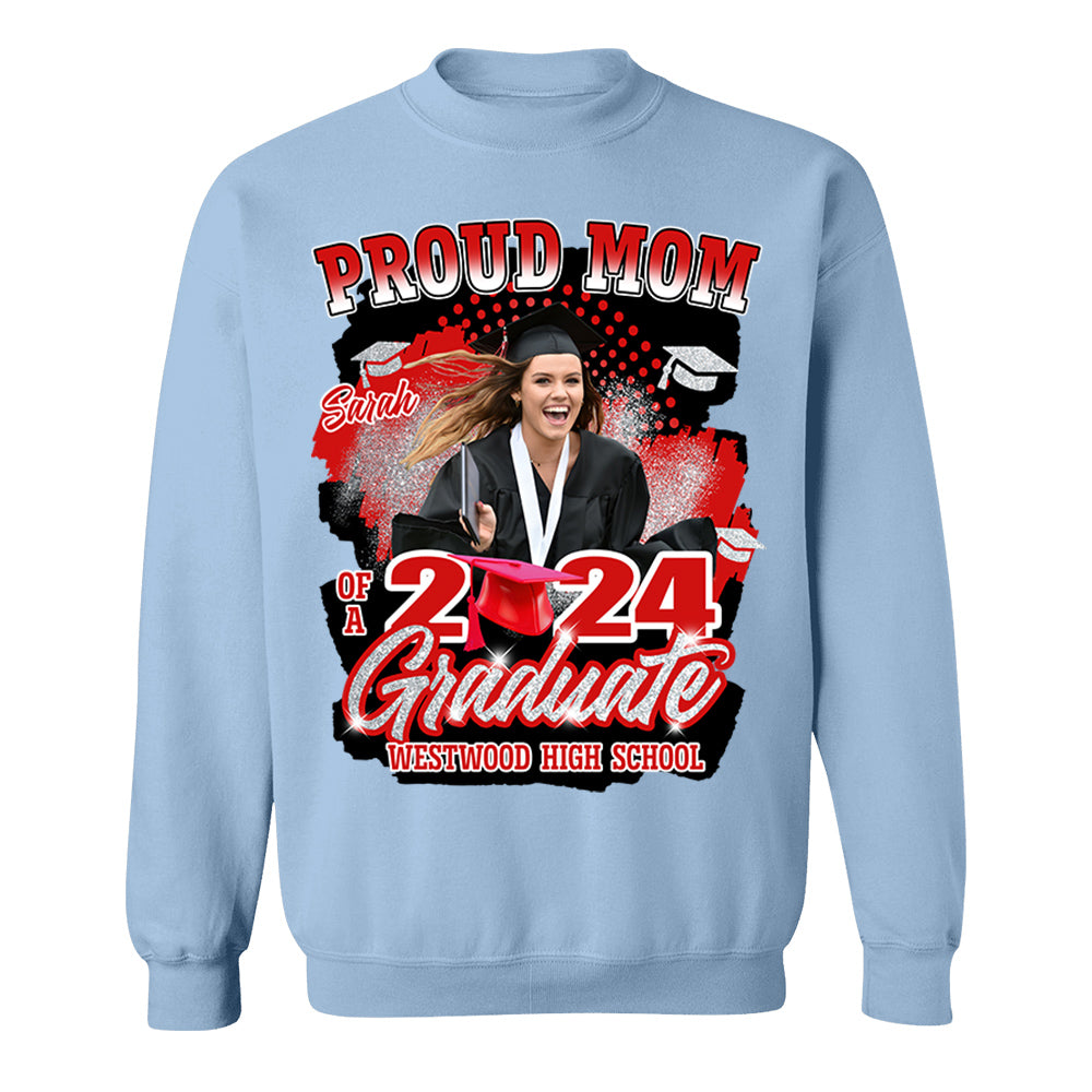 Personalized 2024 Graduate Shirt, Custom Photo For Family Member NH0299 Do99
