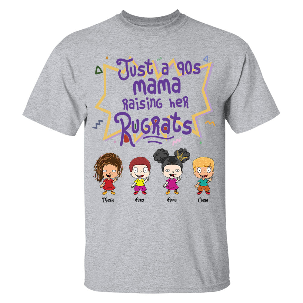 Personalized Just A 90s Mama Shirt Gift For Mom