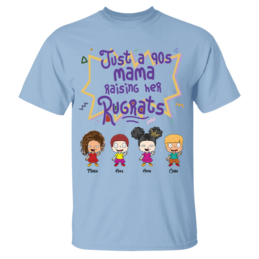 Personalized Just A 90s Mama Shirt Gift For Mom
