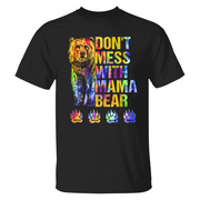 Don't Mess With Mama Bear Personalized Shirt For Grandma Pa00
