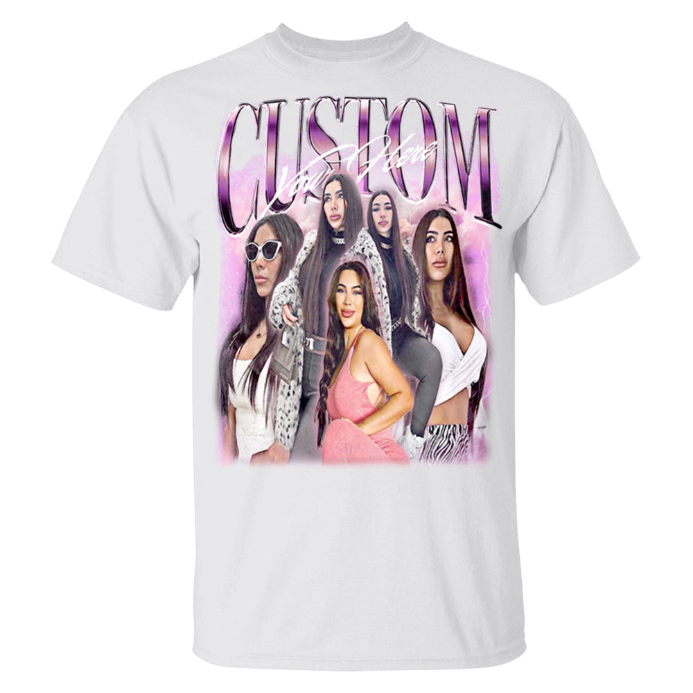 Custom Bootleg Rap Tee Custom Your Girlfriend Boyfriend Vintage Graphic 90s Tshirt