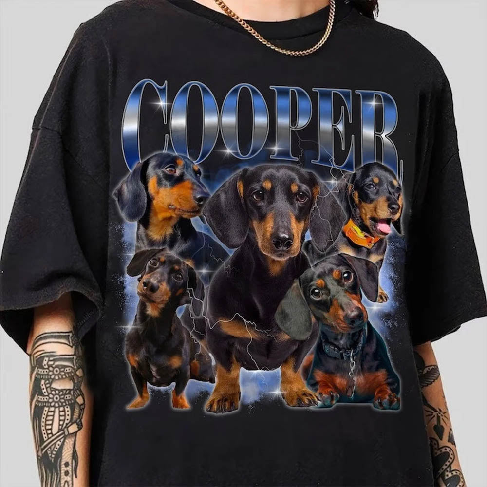 Custom Bootleg Rap Tee, Custom Dog Bootleg Shirt, Custom Dog Shirt, Personalized Dog Bootleg Shirt, Custom Dog's Version, Dog Shirt