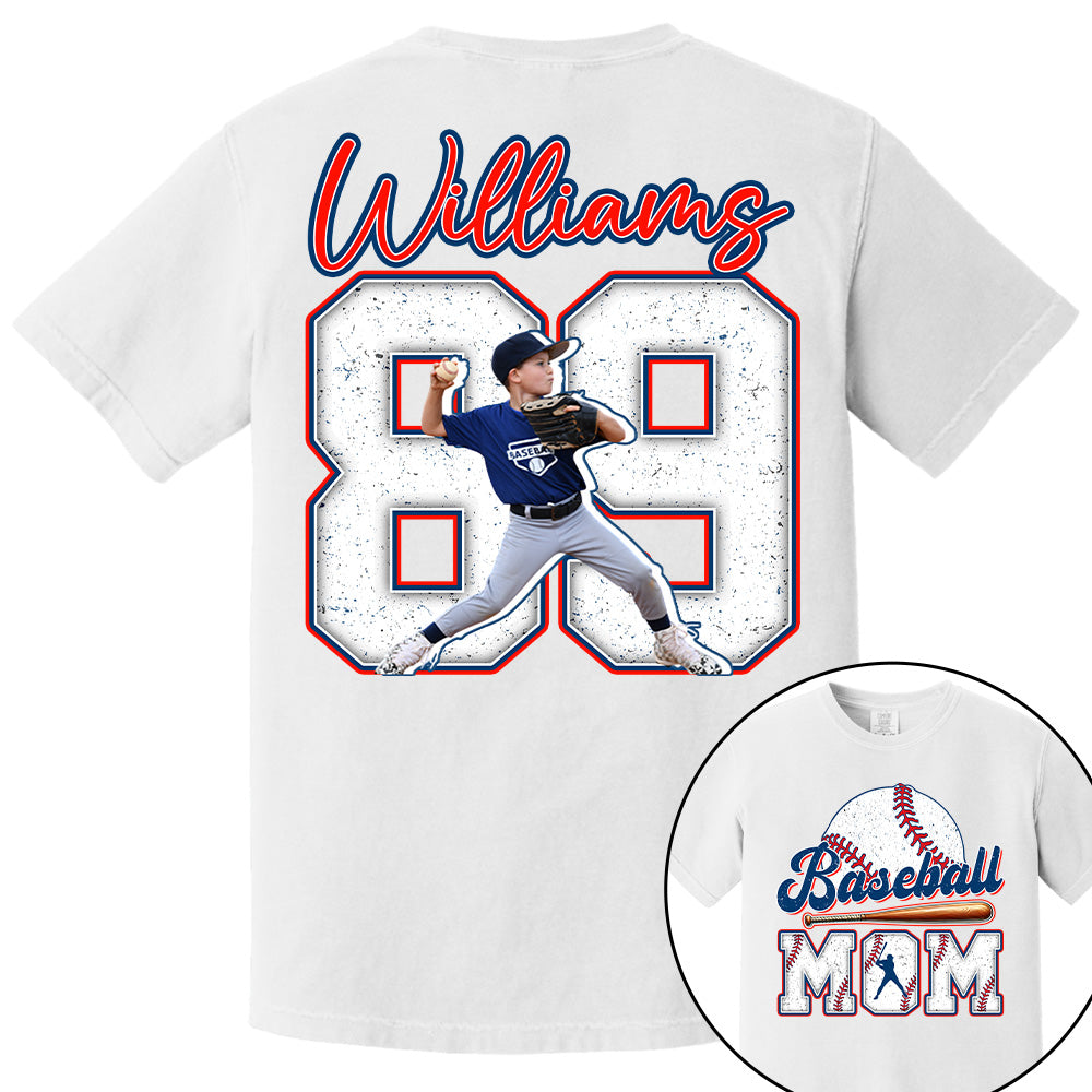 Personalized Baseball Shirt, Baseball Mom, Gift For Baseball Lover Tu24