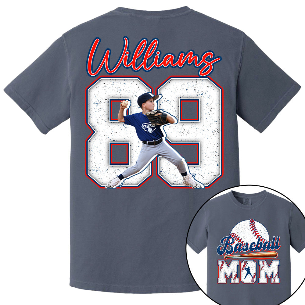 Personalized Baseball Shirt, Baseball Mom, Gift For Baseball Lover Tu24
