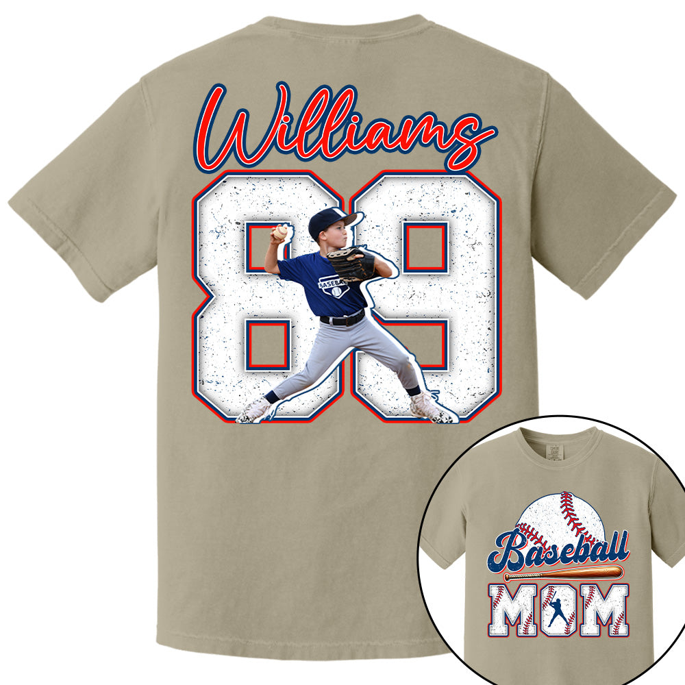 Personalized Baseball Shirt, Baseball Mom, Gift For Baseball Lover Tu24